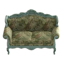 The Blue version of Elegant Sofa