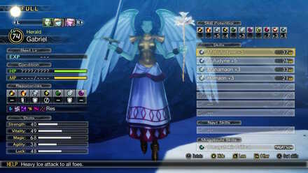 SMT V Gabriel attacks