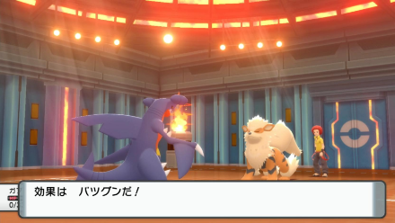 BDSP - Arcanine using Play Rough