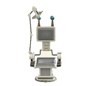 The White version of Lab Chair