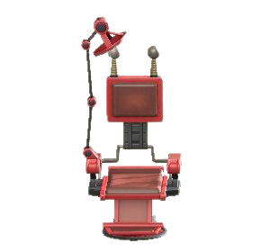 The Red version of Lab Chair