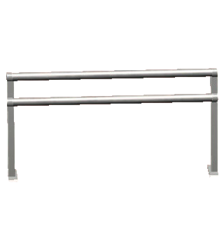 The Silver version of Safety Railing