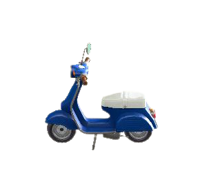 The Blue version of Scooter