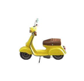 The Yellow version of Scooter