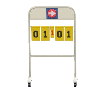 The White (Stand) version of Scoreboard