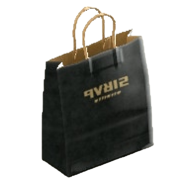 The Black version of Sturdy Paper Bag