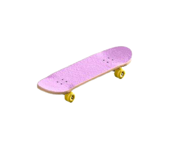 The Pink version of Skateboard