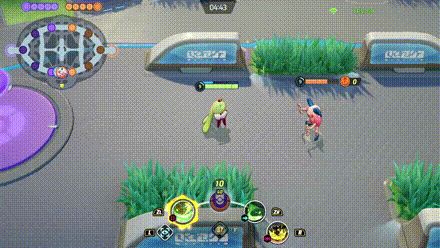 Pokemon UNITE - Tsareena Ultimate Combo.gif