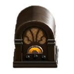 The Black version of Antique Radio