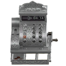 ACNH - The Silver version of Antique Cash Register