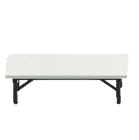 The White version of Low Folding Table