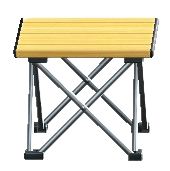 The Light Brown (Tabletop) version of Outdoor Folding Table