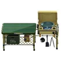 The Avocado version of Outdoor Kitchen