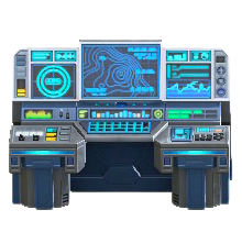The Topography Data version of Spaceship Control Panel
