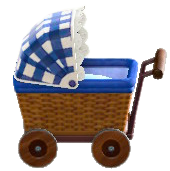 The Blue version of Stroller