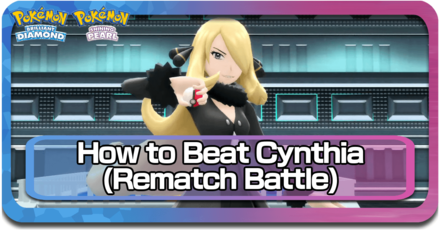 BDSP - How to Beat Cynthia Rematch