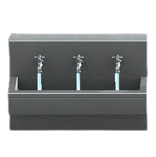 The Silver version of Handwashing Area