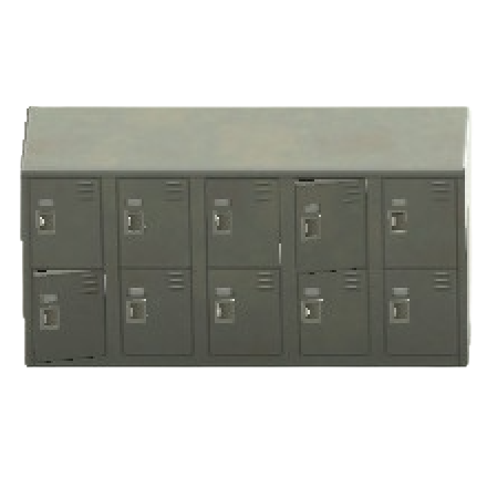 The Gray version of School Locker