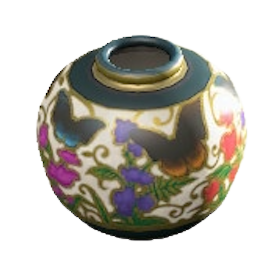 The Flowers & Butterflies version of Small Vase