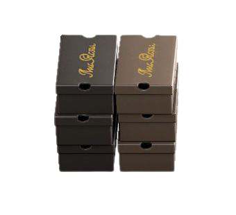 The Chic version of Stacked Shoeboxes