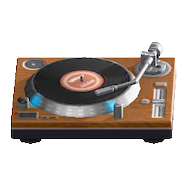 The Brown version of Tabletop Record Player