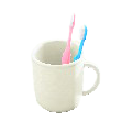 Toothbrush-and-Cup Set Image
