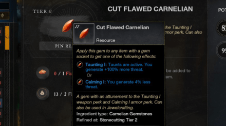 New World - Refine Cut Flawed Gemstones