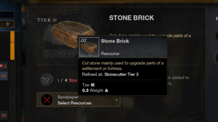 New World - Craft Stone Bricks