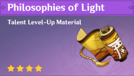Genshin Impact - How to Get Philosophies of Light and Effects
