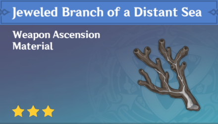Genshin Impact - How to Get Jeweled Branch of a Distant Sea and Effects