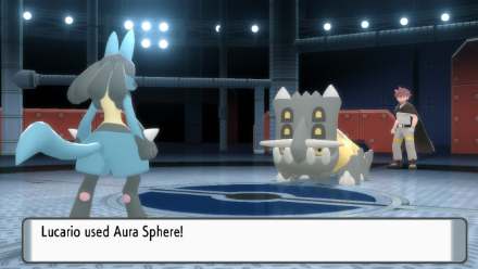 BDSP - Fighting Type Moves against Batiodon