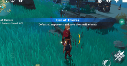 Genshin - Bantan Sango Case Files The Truth Just About Comes to Light - Defeat the Den of Thieves