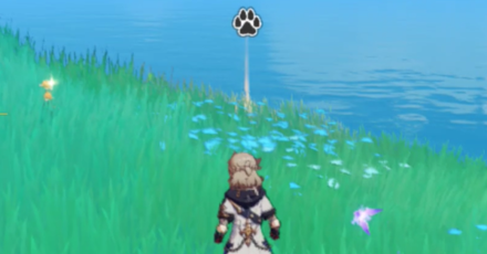 Genshin - Interact with the Starting Point