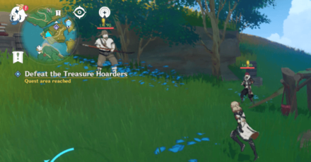 Genshin - Defeat the treasure hoarders