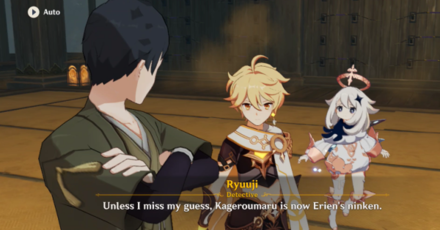 Genshin - Talk to Ryuuji Again