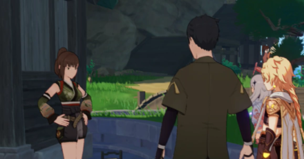 Genshin - Talk to Sango