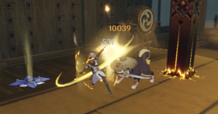 Genshin - Bring a Shield Character