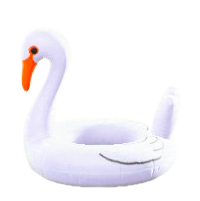 The White version of Inflatable Bird Ring