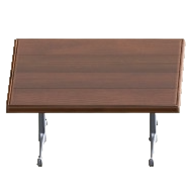 The Dark Brown version of Large Café Table