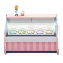 The Pink Stripes version of Ice-Cream Display