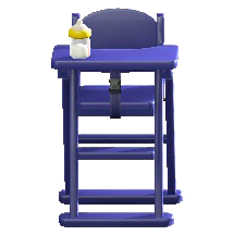 The Blue version of High Chair