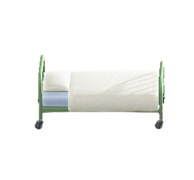 The Green version of Hospital Bed
