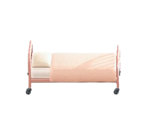 The Pink version of Hospital Bed