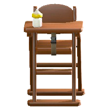 The Dark Wood version of High Chair