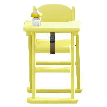 The Yellow version of High Chair