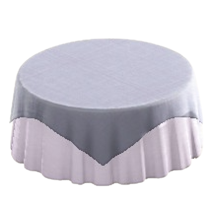 The Gray version of Large Covered Round Table