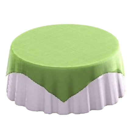 The Green version of Large Covered Round Table
