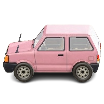The Pink version of Minicar