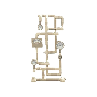 The White version of Meter and Pipes