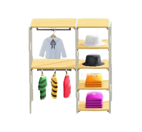 The Cute Clothes version of Midsized Clothing Rack